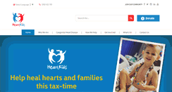 Desktop Screenshot of heartkids.org.au